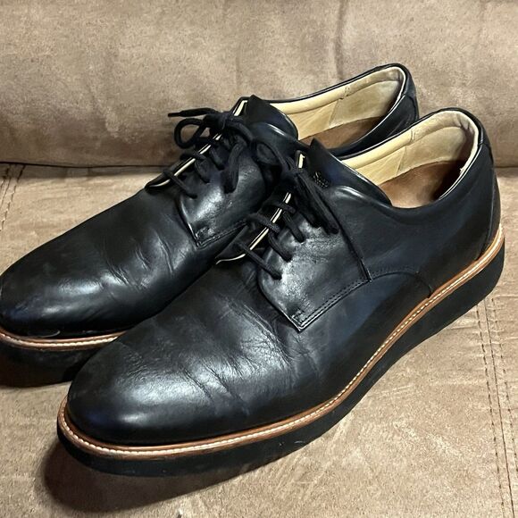 Samuel Hubbard Founder Oxford Shoes M2100 Memory Foam Black Mens Size 13 M main image 8